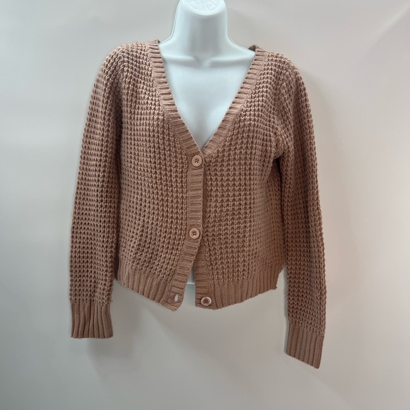 Wet Seal Cropped Knit Cardigan – Size S - Picture 4 of 4